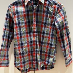 Boy’s Multicolor Plaid Shirt